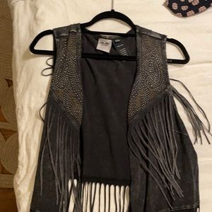 Harley Davidson fringe vest